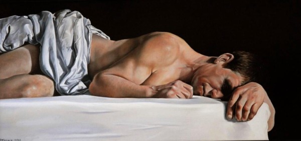 'The Absence Of Adam' - oil painting