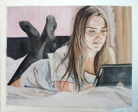 Studying by Clare Galvin