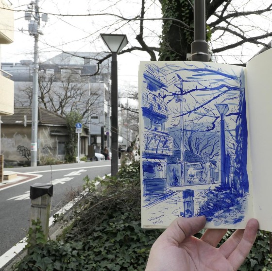Adrian hogan illustrator japan