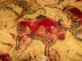 Red ochre, red bison cave paintings
