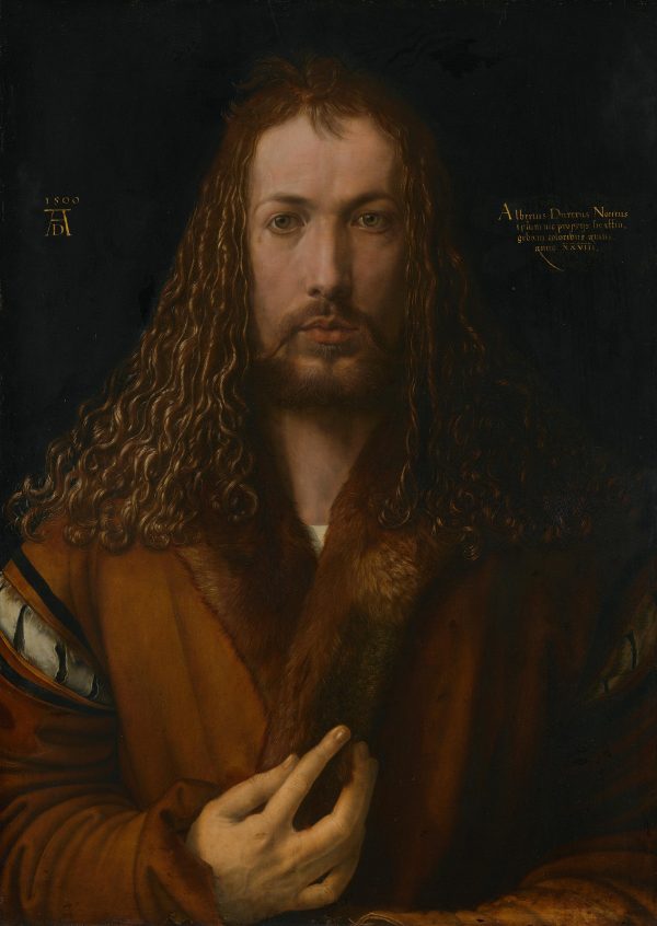 ALBRECHT DUERER Self portrait at 28 CC BY SA BSTGS 537