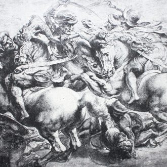 Battle of Anghiari by Rubens - a emulation of one of Da Vinci's lost masterpieces of the same name.