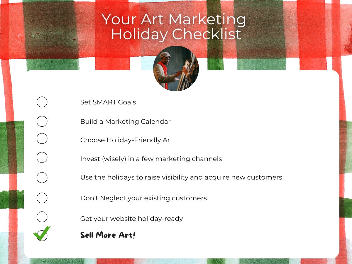 How to market your artwork for Christmas